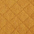 DII Basic Terry Collection Quilted 100% Cotton, Honey Gold, 3 Piece - Image 3