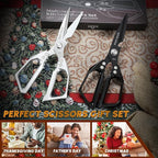Huusk Kitchen Shears Set, Heavy Duty Poultry Shears, Japanese Kitchen Scissors - Image 7
