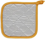 DII Basic Terry Collection Quilted 100% Cotton, Honey Gold, 3 Piece - Image 2