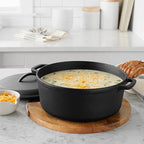 Amazon Basics Pre-Seasoned Cast Iron Dutch Oven Pot - Image 5