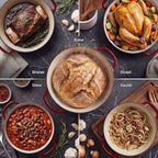 Zulay Kitchen 6 Quart Enameled Cast Iron Dutch Oven Pot - Image 3