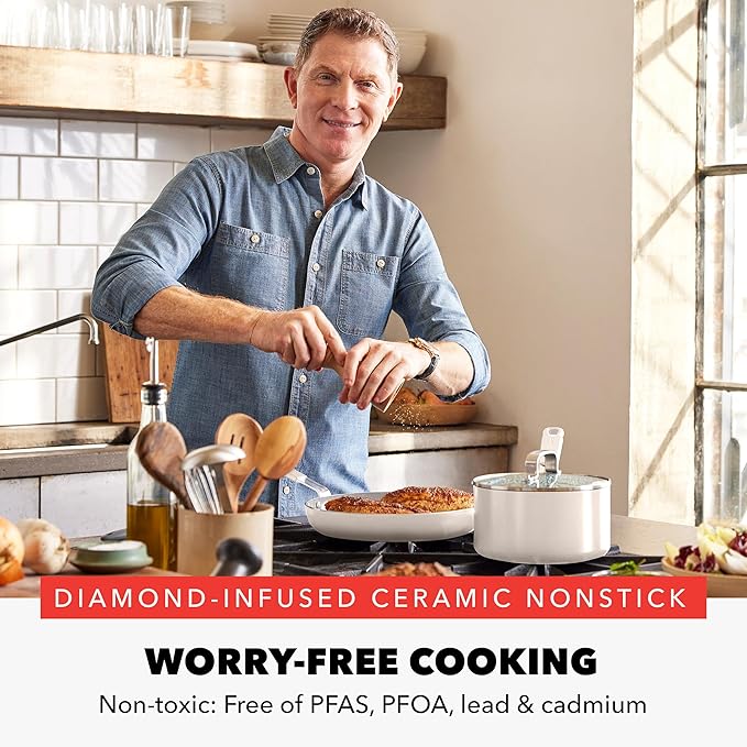 GreenPan x Bobby Flay 1.67QT Nonstick Saucepan - Image 2