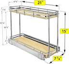 LYNK PROFESSIONAL® Élite™ Pull Out Spice Rack Organizer - Image 5