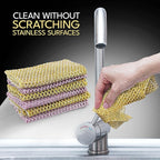 Heavy Duty Dish Scrubbers, Non-Scratch Scouring Pads - Image 8