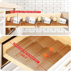 MUDEELA Clear Spice Drawer Organizer, 4 Tier- 4 Set Spice Rack - Image 3
