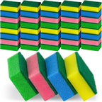 DecorRack 40 Pack Kitchen Sponges, Heavy Duty, Non-Scratch Cleaning Scrub - Image 4