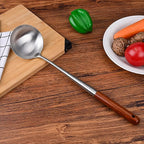 FJNATINH Soup Ladle, Metal Ladle Stainless Steel - Image 3