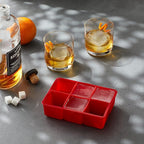 Houdini Large Cube Silicone Tray Ice Mold, 2 pack - Image 5