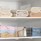 HBlife 4 Pack Closet Organizers and Storage, Vertical Purse Organizer - Image 8