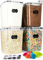 Storeganize Flour Sugar Storage Containers Great Rice Canisters Sets by Storeganize