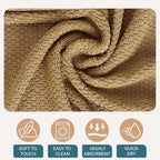 Casa Platino Kitchen Dish Cloths and Dish Towels, Soft and Stylish Helpers - Image 8