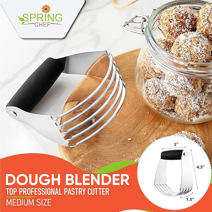 Spring Chef Dough Blender, Top Professional Pastry Cutter - Image 2