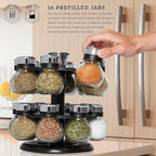 Kamenstein Ellington 16 Jar Revolving Spice Rack - Image 2