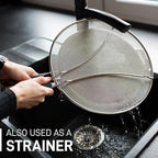 Zulay Kitchen Splatter Screen for Frying Pan - Image 7