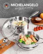 MICHELANGELO Stainless Steel Sauce Pan - Image 7