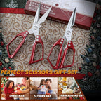 Huusk Kitchen Scissors Set Red - Image 7