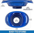 Kitchen Canning Funnel – Collapsible Silicone Food Funnel - Image 5