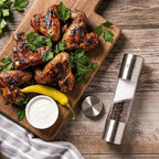 Eparé Salt and Pepper Grinder in One – 2 in 1 Salt and Pepper Grinder Combo - Image 7