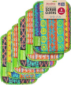 Wet-it! Skrubba 6-Pack Reusable Dish Scrubbers – Non-Scratch Scouring Pads by Wet-It