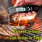 Instant Read Digital Meat Thermometer Waterproof Kitchen Cooking Food - Image 3