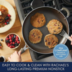 Rachael Ray Cook + Create Nonstick Frying Pan/Skillet - Image 3