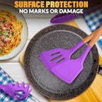 12 Pcs Purple Kitchen Utensils Set - Image 7