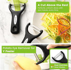 Spring Chef Premium Y & Vegetable Julienne Peeler Set - Image 7