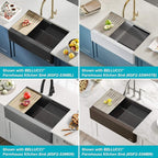 Kraus Multipurpose Workstation Sink Roll-Up Dish Drying Rack, Colander and - Image 9