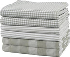 Casa Platino Hand Towels for Kitchen Set of 6 – 100% Cotton 18"x28" Kitchen by CasaPlatino