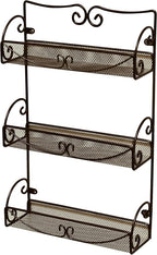 Deco Brothers 3 Tier Wall Mounted Hanging Spice Rack by DecoBrothers