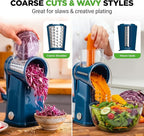 NutriChef 5 in 1 Cheese Grater & Shredder | 5 Different Blades - Image 5