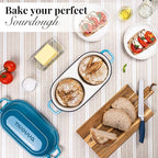 Dutch Oven For Sourdough Bread Baking – Enamelled Cast Iron Bread Loaf Pot – - Image 7