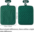GROBRO7 5Pack Pocket Pot Holders Cotton Heat Resistant Potholder Multipurpose - Image 2